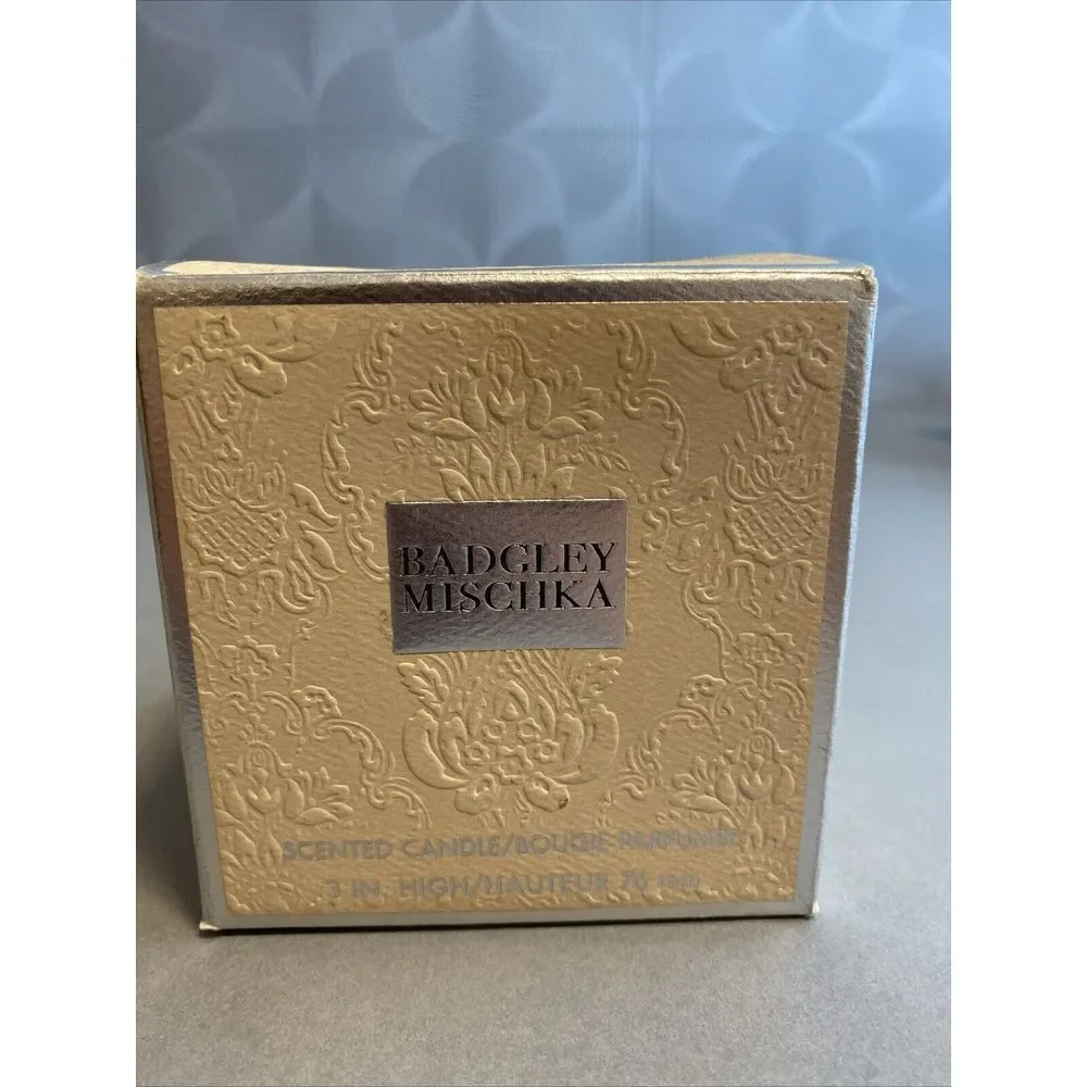 Rare Badgley Mischka Scented Candle 3